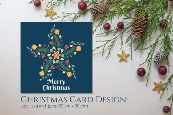 Download Snowflake Xmas Card Design Folk Art - Premium Bundle