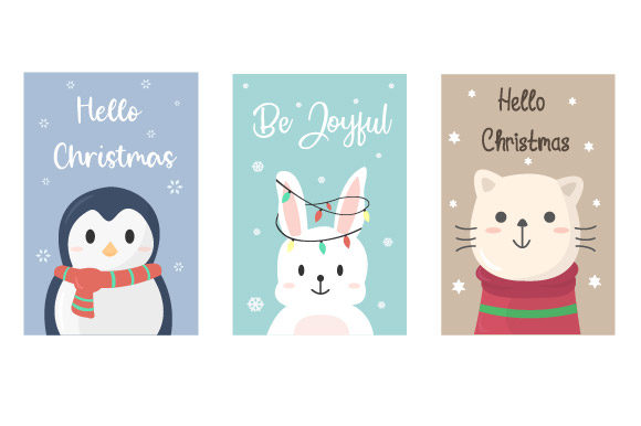Download Christmas Greeting Card Set - Premium Resources